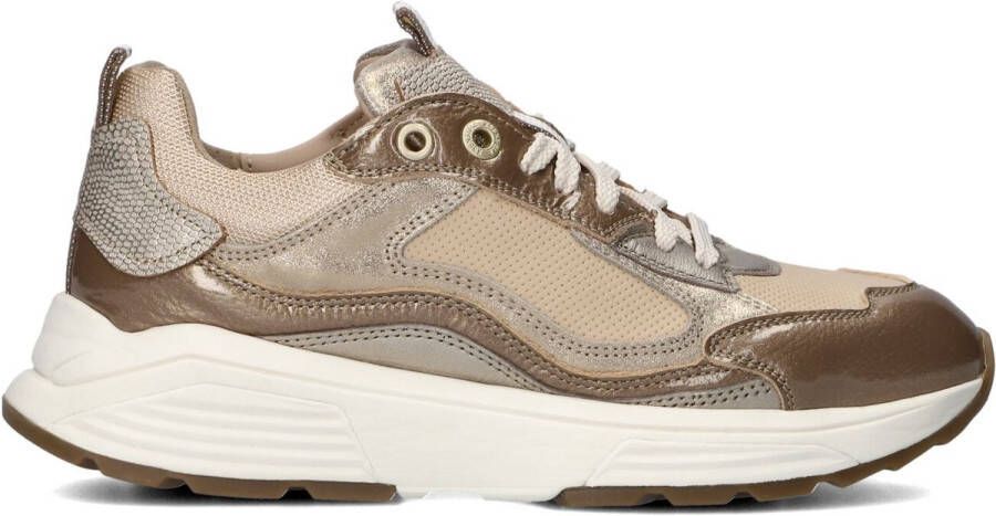 XSENSIBLE Lage Sneakers Dames Milau Maat: 36 Materiaal: Leer Kleur: Taupe