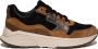 Xsensible Stretchwalker Sneaker Golden Gate Lady 33000.2.358 GX Bruin Combi - Thumbnail 1