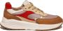 Xsensible Stretchwalker Sneaker Ponte Vecchio 33002.5.352 G Bruin Rood Combi - Thumbnail 4