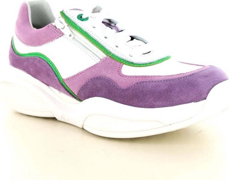 Xsensible 30085.3 SWX11 774 Lilac Combi H-Wijdte Veterschoenen