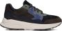 XSENSIBLE Lage Sneakers Heren Sue H Sneaker Maat: 41 Materiaal: Leer Kleur: Blauw - Thumbnail 1