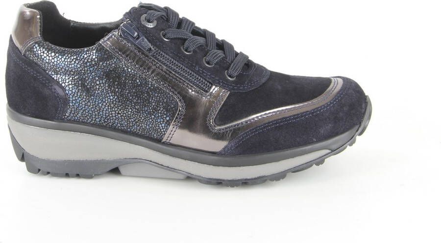 Xsensible 30103.2 Wembley 269 Navy Fantasy G-Wijdte Veterschoenen - Foto 1