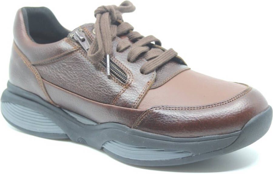 Xsensible 30076.3 SWX6 Men Cognac J-Wijdte Veterschoenen