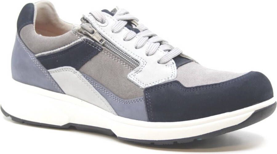 Xsensible 30406.2.219-HX heren veterschoenen sportief blauw