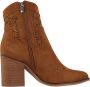 XTI Heeled Boots Blue Brown Dames - Thumbnail 2