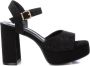 XTI Stijlvolle High Heel Sandalen Black Dames - Thumbnail 1