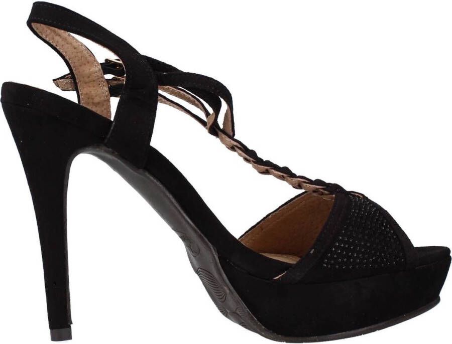 XTI High Heel Sandals Black Dames