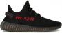 Yeezy Boost 350 V2 Adidas Black Red 'Bred' CP9652 EUR 40 - Thumbnail 6