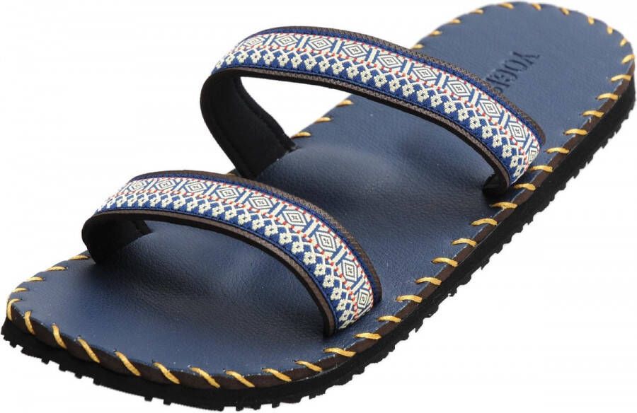 Yogistar Yoga sandalen mannen donkerblauw 42 Slippers Schoenen