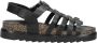 Yokono Tunez 107 Sandalen Plat zwart - Thumbnail 1