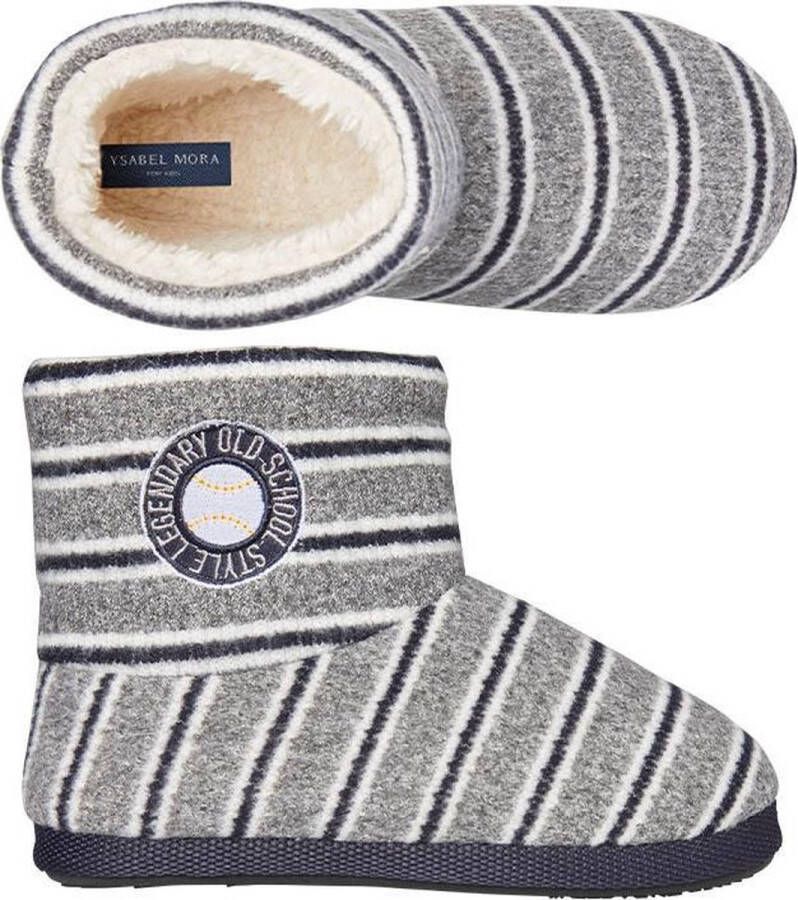 Ysabel Mora Pantoffels kinderen mini me | boot slippers extra zacht