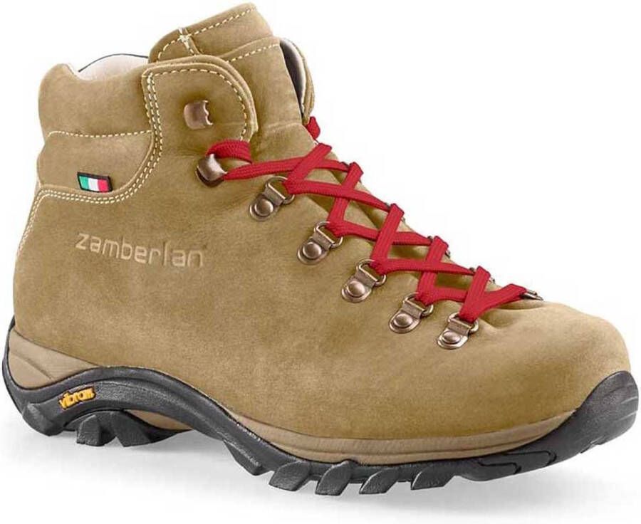 Zamberlan 321 New Trail Lite Evo Leren Wandelschoenen Beige Vrouw