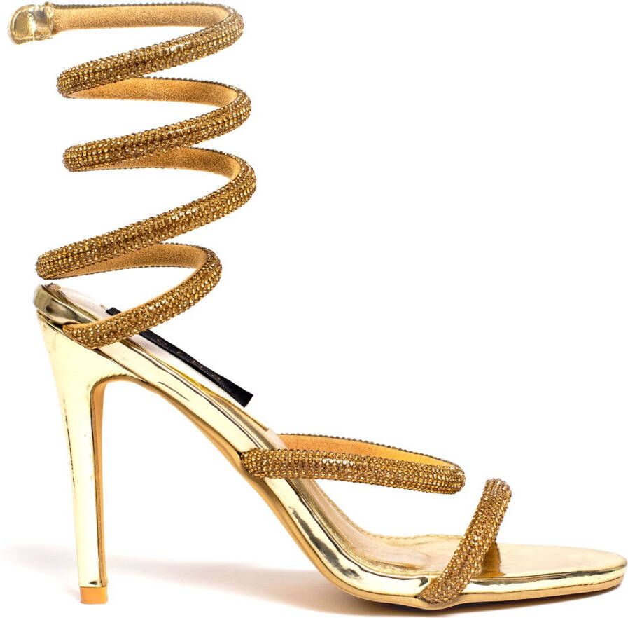 Zerba Dames Sandalen Gold Novella