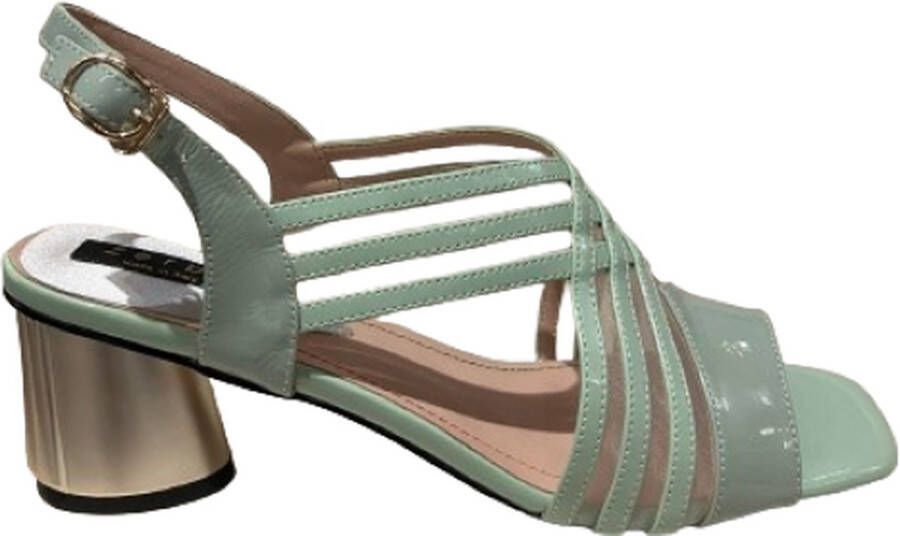 Zerba Dames Sandalen Muiltjes Multicolor Zijde Amalfi