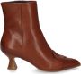 Zinda 1965 Cognac Dames Enkelboots - Thumbnail 1