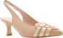 Zinda Stijlvolle Fell Pumps voor Verhoogde Stijl Beige Dames - Thumbnail 1