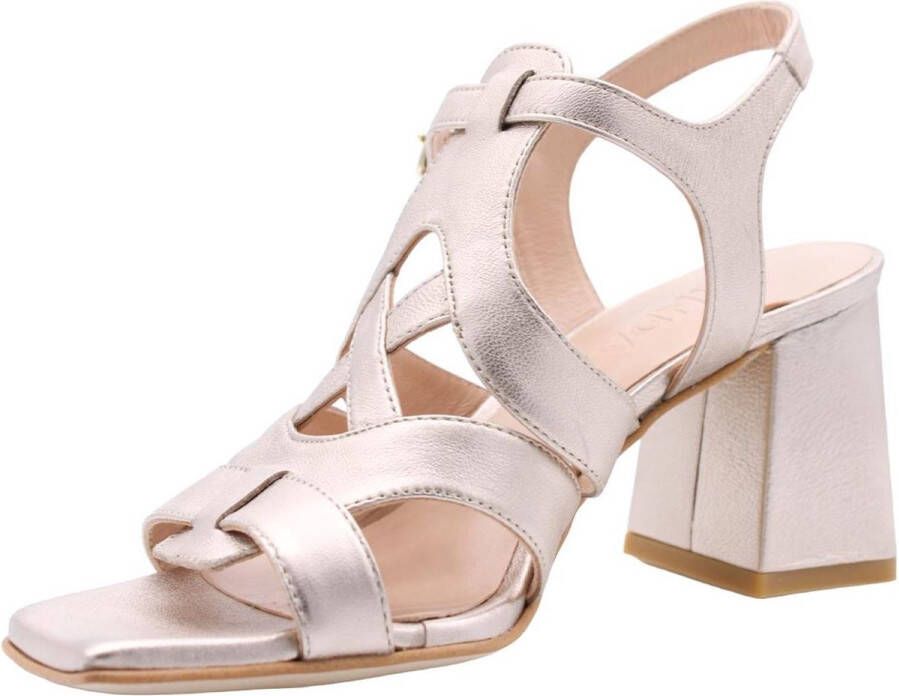 Zinda Verhoog je stijl met hoge hak sandalen Yellow Dames