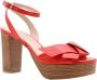 Zinda Hoge hak sandalen voor vrouwen Red Dames - Thumbnail 1