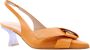 Zinda Stijlvolle Slingback Hakken Orange Dames - Thumbnail 1