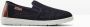 Rieker Blauwe Textiel Loafers voor Heren Blue Heren - Thumbnail 1