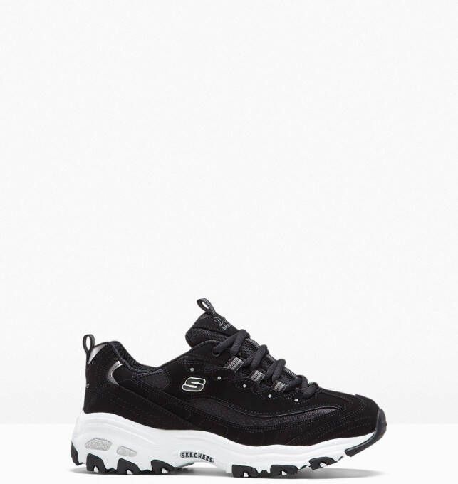 Bonprix Leren chunky sneakers van Skechers