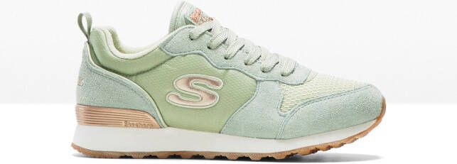 Skechers Sneakers GoldN Gurl Vrijetijdsschoen halfschoen veterschoen met air-cooled memory foam - Foto 4