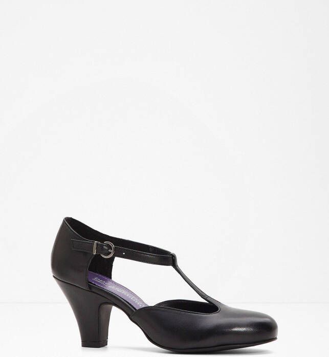 Bonprix Strappy pumps van leer