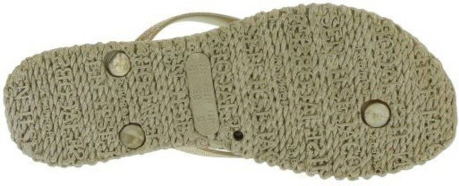 Ilse Jacobsen Dames Cheerful 01 Teenslippers Goud