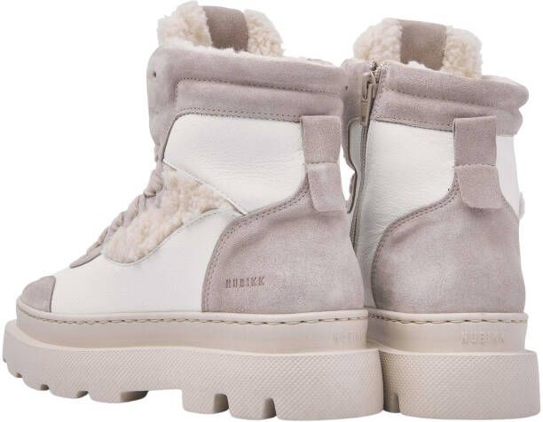 Nubikk Dames Monro Macy Fur Sneakers Wit