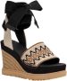 Ugg Abbot-sandaal met wikkelband voor Dames in Black - Thumbnail 5