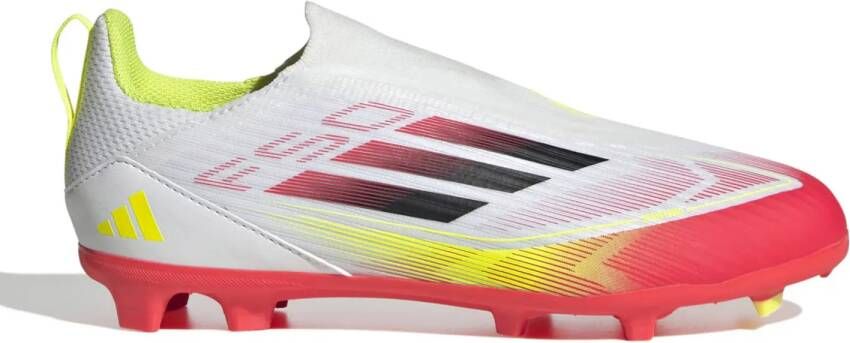 Adidas Perfor ce F50 League Veterloze Firm Multi-Ground Voetbalschoenen Kids Kinderen Wit