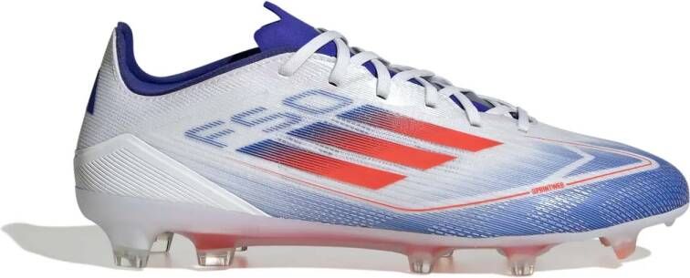 Adidas F50 Pro FG Cloud White Solar Red Lucid Blue- Cloud White Solar Red Lucid Blue