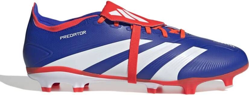 Adidas Perfor ce Predator League Fold-Over Tongue Firm Ground Voetbalschoenen Unisex Blauw