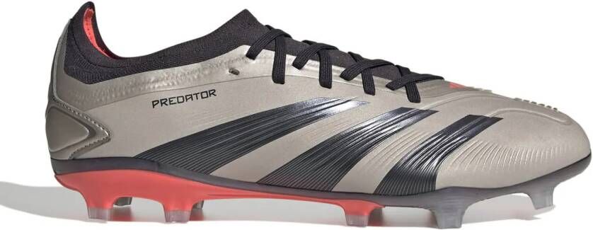 Adidas Predator Pro FG Platinum Metallic Aurora Black Turbo Platinum Metallic Aurora Black Turbo