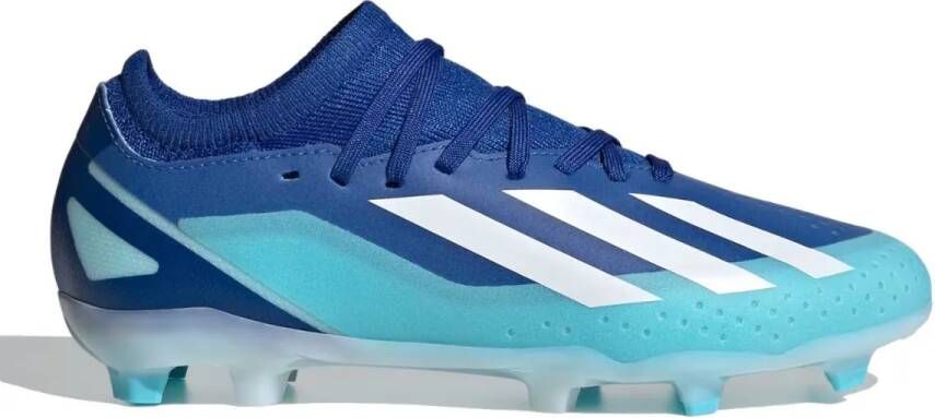 Adidas Perfor ce X Crazyfast.3 Firm Ground Voetbalschoenen Kinderen Blauw