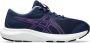 ASICS Contend 9 GS hardloopschoenen donkerblauw fuchsia - Thumbnail 2