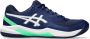 ASICS GEL tennisschoenen blauw wit turquoise - Thumbnail 3