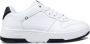 Cruyff Tennis court black white Zwart Leerlook Lage sneakers Dames - Thumbnail 4