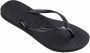 HAVAIANAS Teenslippers Dames Slim Crystal Sw Ii Maat: 31 32 Materiaal: Rubber Kleur: Zwart - Thumbnail 7