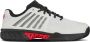 K-Swiss Express Light 3 HB tennisschoenen wit zwart rood - Thumbnail 2