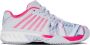 K-Swiss Express Light 3 HB padelschoenen wit roze blauw - Thumbnail 2