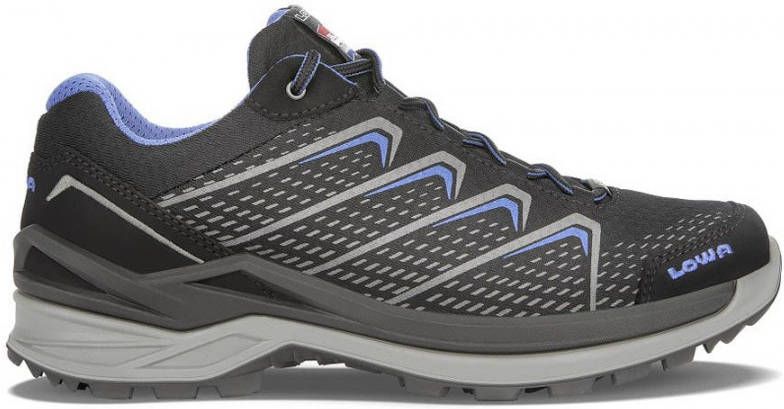 Lowa ferrox nijmegen low gore-tex wandelschoenen zwart blauw heren