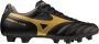 Mizuno Morelia II Club Gras Voetbalschoenen (FG) Zwart Goud - Thumbnail 2