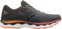 Mizuno Wave Sky 6 Hardloopschoenen Irongate Nimbus Cloud Soleil Heren - Thumbnail 2