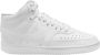 Nike Stijlvolle en Comfortabele Court Vision Mid Sneakers Wit Dames - Thumbnail 4