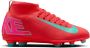 Nike Jr. Mercurial Superfly 10 Club high-top voetbalschoenen voor kleuters kids (meerdere ondergronden) Rood - Thumbnail 2