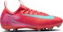 Nike Jr. Mercurial Vapor 16 Academy low-top voetbalschoenen voor kleuters kids (meerdere ondergronden) Rood - Thumbnail 2