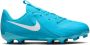 Nike Jr. Phantom GX 2 Academy MG low-top voetbalschoenen voor kleuters kids (meerdere ondergronden) Blauw - Thumbnail 2