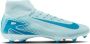 Nike Zoom Mercurial Superfly 10 Academy Gras Kunstgras Voetbalschoenen (MG) Lichtblauw Blauw - Thumbnail 3