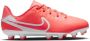 Nike Jr. Tiempo Legend 10 Academy low-top voetbalschoenen voor kleuters kids (meerdere ondergronden) Roze - Thumbnail 2